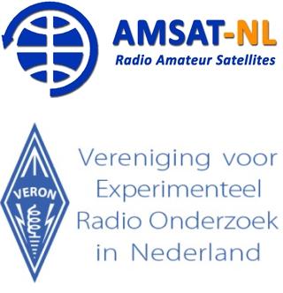 Logo AMSAT-NL en VERON - Foto: AMSAT-NL en VERON